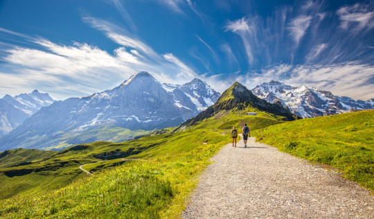 Wandern Berner Oberland schönste Wanderungen
